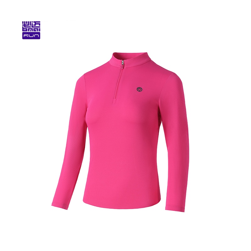 Лонгслив на молнии женский